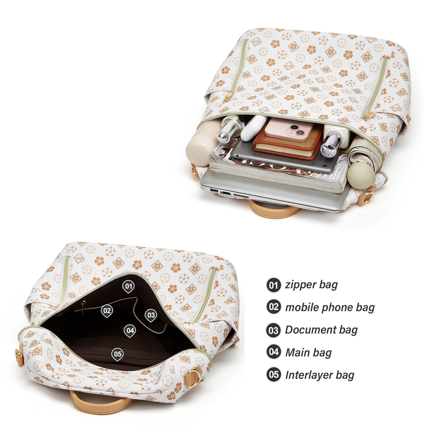 Backpack Purse for Women Teacher Bag Womens Backpacks Leather Travel Backpack Fashion