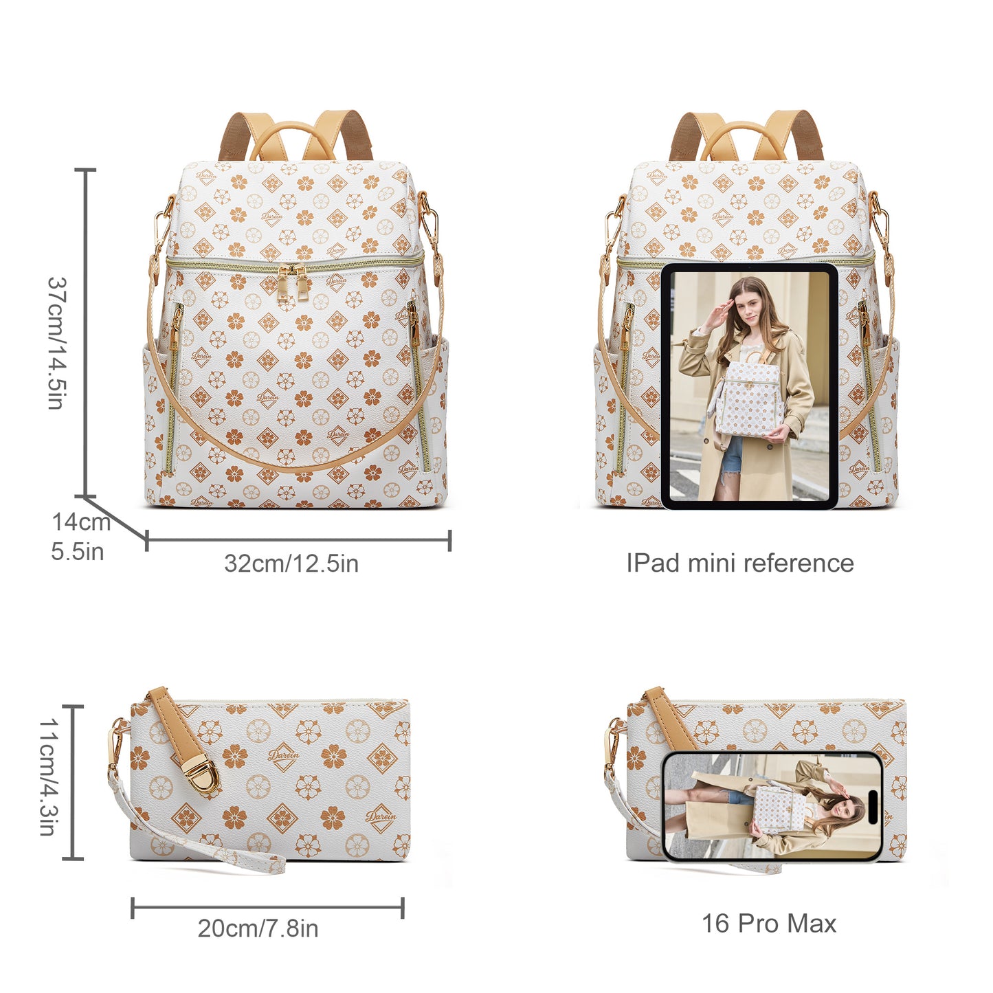 Backpack Purse for Women Teacher Bag Womens Backpacks Leather Travel Backpack Fashion
