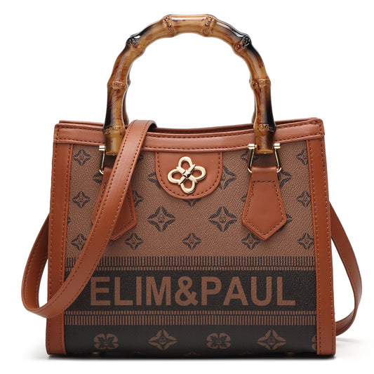 Top Handle Bags for Women Fahsionable Designer Crossbody Purse Small Cute Leather Satchel Handbag